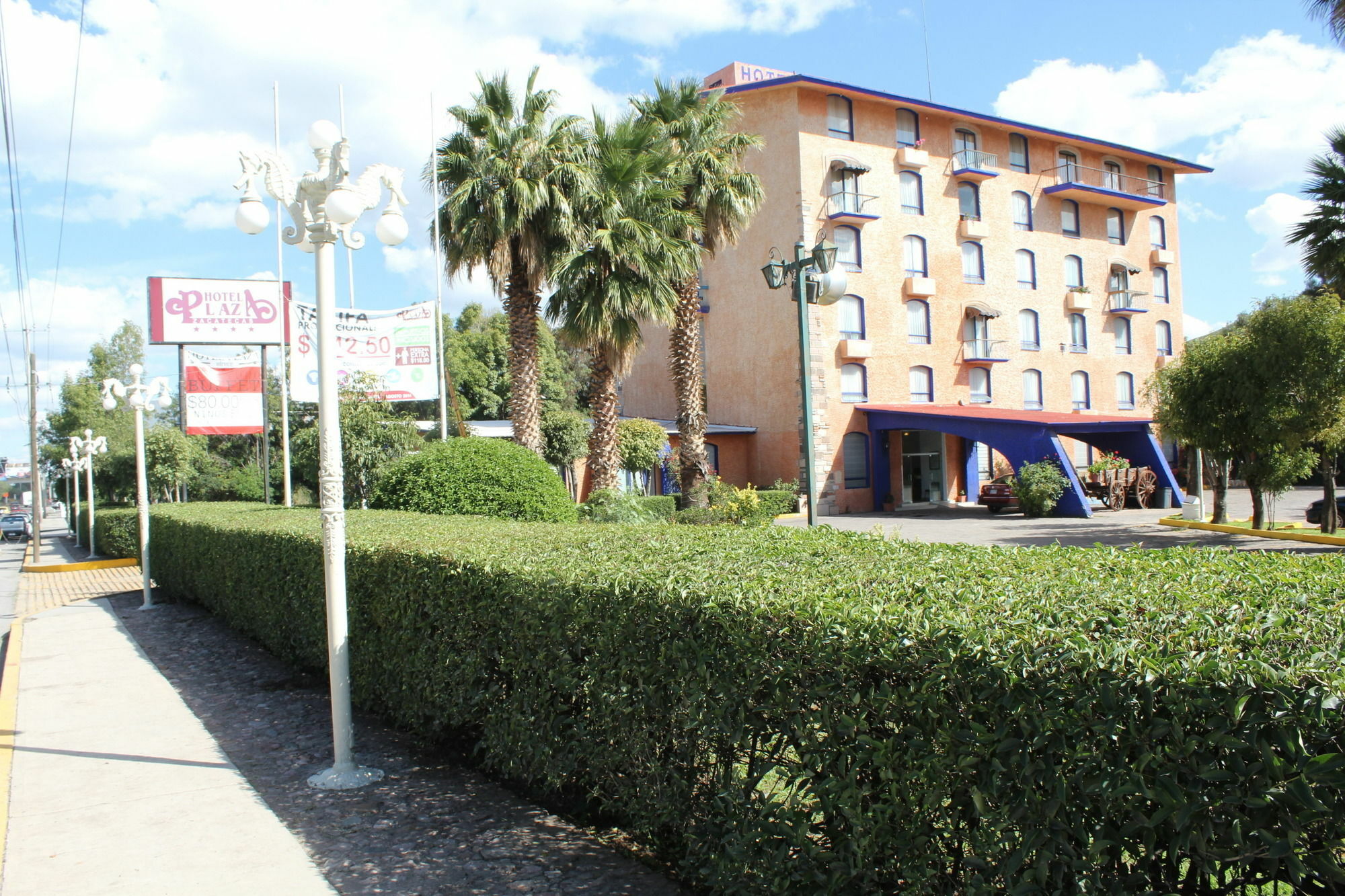 Hotel Plaza Zacatecas Guadalupe  Exteriör bild